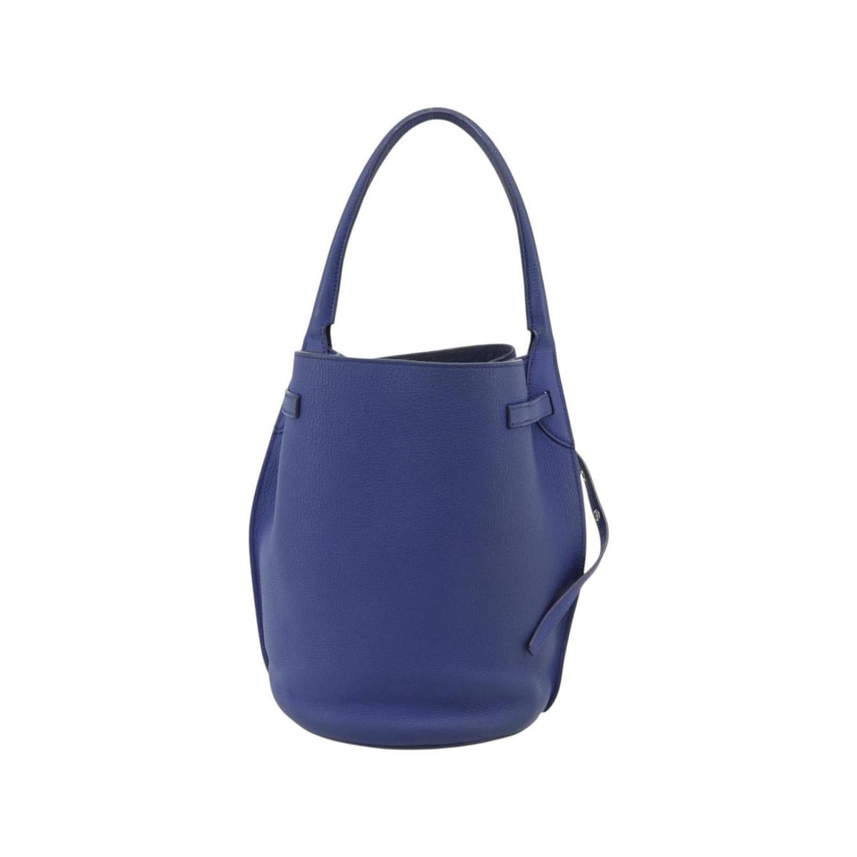 Sac À Main Celine Big Bag Bucket Nano Cuir - Bleu