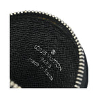 Portefeuille Louis Vuitton Round Coin Purse Cuir - Noir