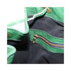 Louis Vuitton - Large Noe shoulder bag in leather - Green