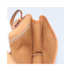 Sac Porté Épaule Celine Vintage Macadam Circle Logo Toile - Marron