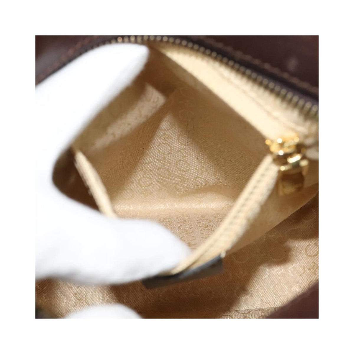 Sac À Main Celine C Macadam Toile - Gris