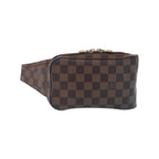 Sac Porté Épaule Louis Vuitton Geronimos Waist Toile - Marron