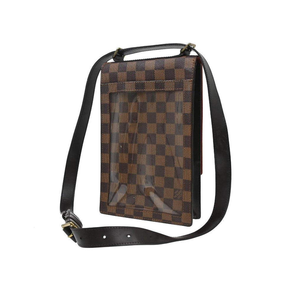 Pochette Louis Vuitton Portobello Messenger Toile - Marron