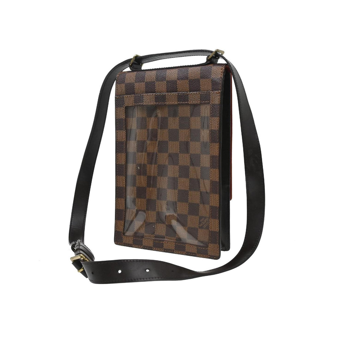 Pochette Louis Vuitton Portobello Messenger Toile - Marron