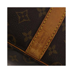 Sac De Voyage Louis Vuitton Keepall Bandoulière 60 Toile - Marron
