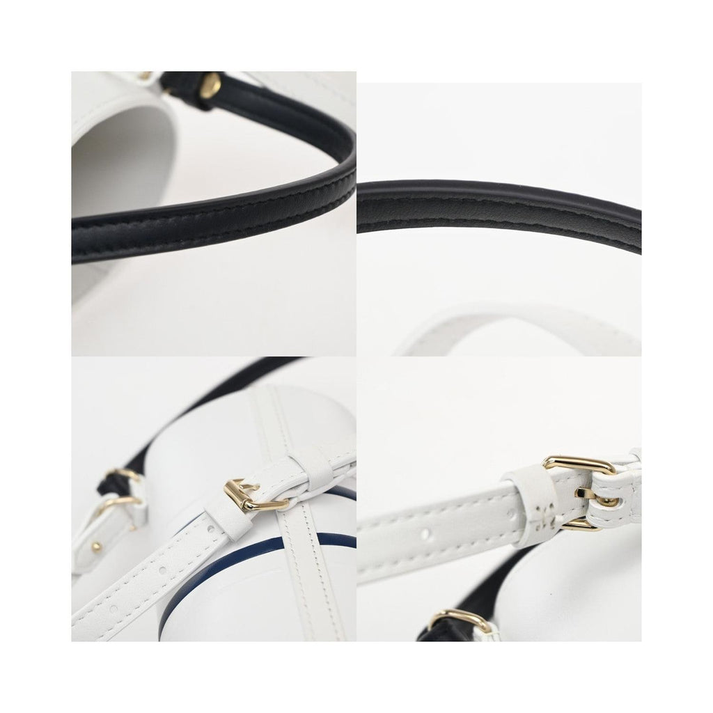 Sac Porté Épaule Christian Dior Vibe Bottle Holder Cuir - Blanc