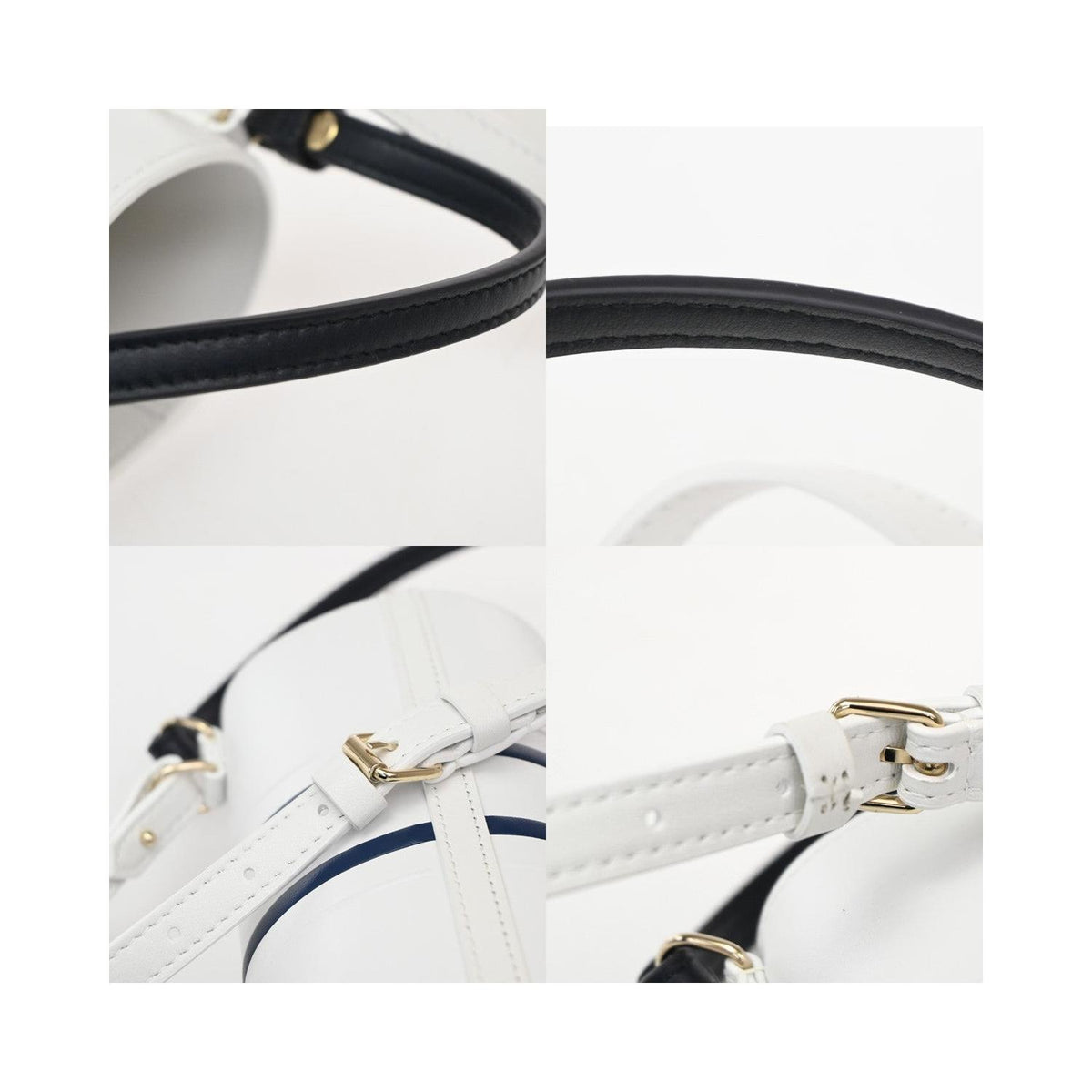 Sac Porté Épaule Christian Dior Vibe Bottle Holder Cuir - Blanc