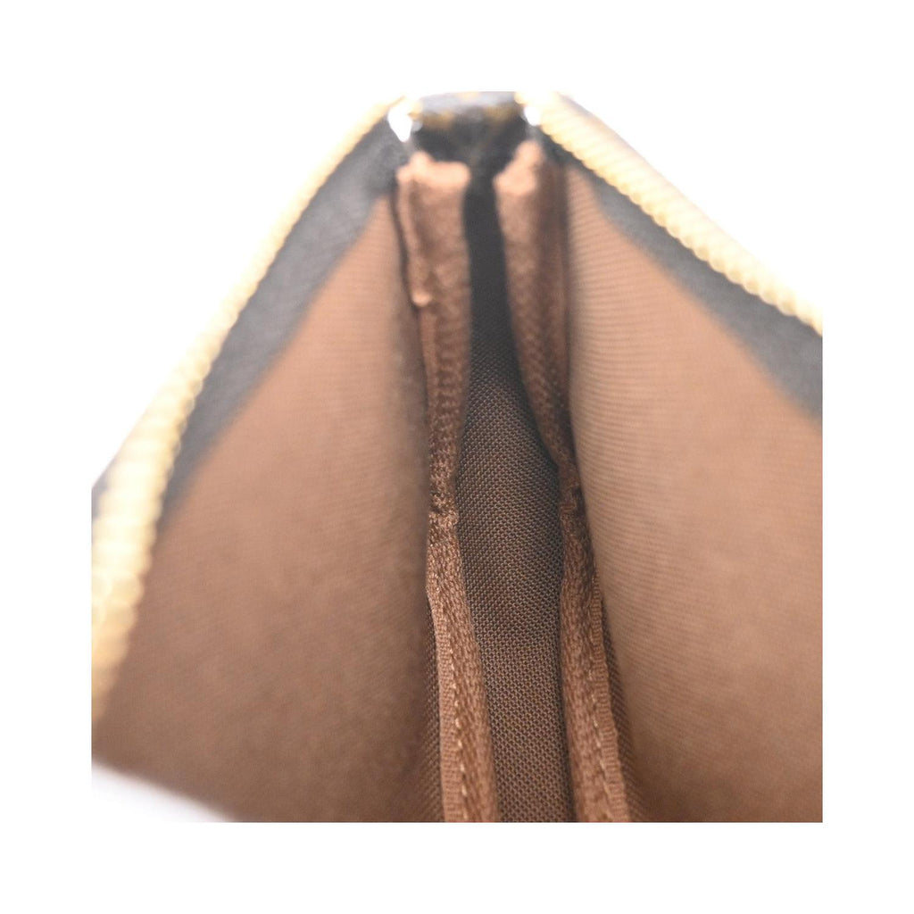 Pochette Louis Vuitton Mini Pochette Accessoires Mini Cuir - Marron