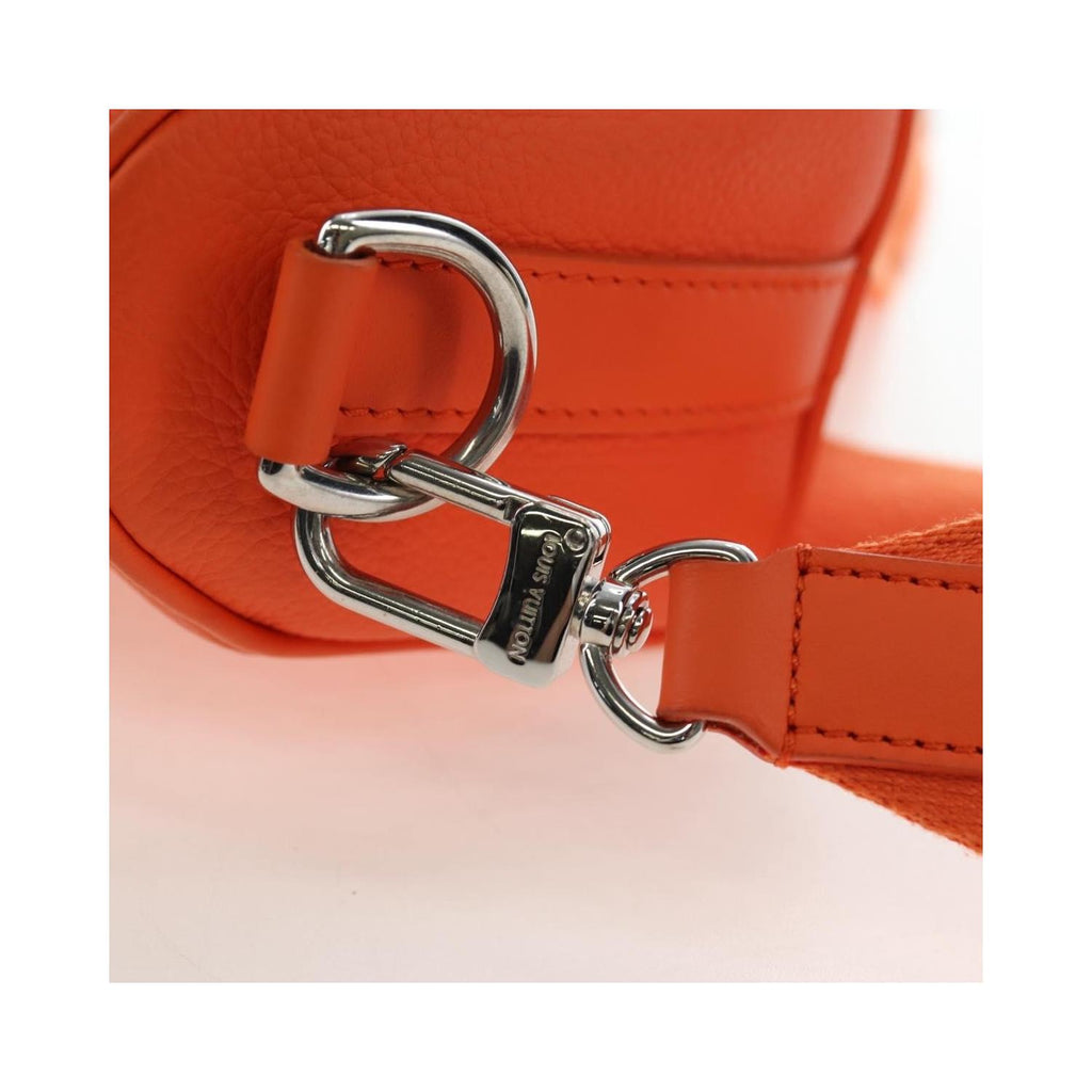Sac Porté Épaule Louis Vuitton City Keepall Cuir - Orange