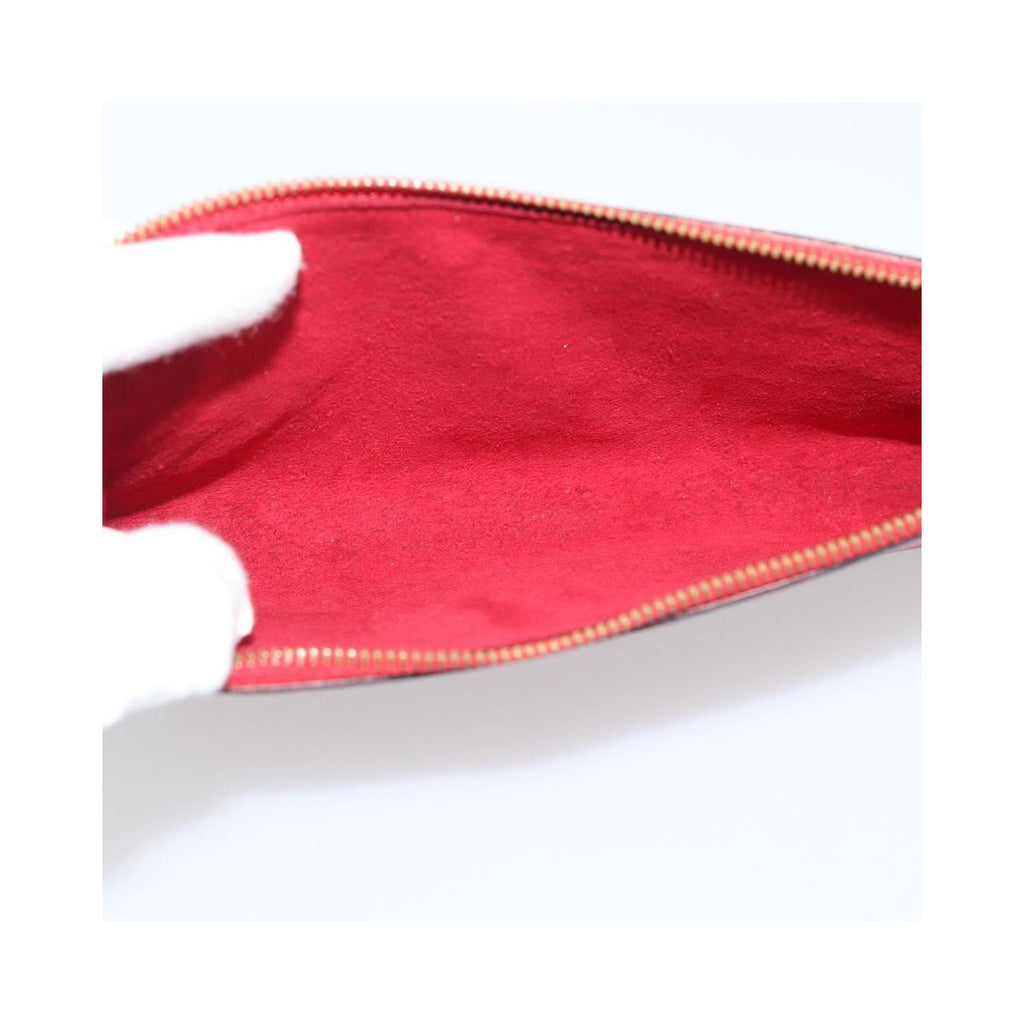 Pochette Louis Vuitton Pochette Accessoires Medium Cuir - Rouge