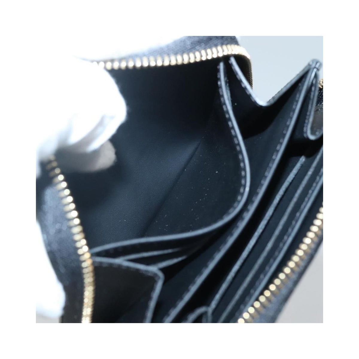 Portefeuille Louis Vuitton Nicolas Ghesquière Zippy Cuir Verni - Blanc