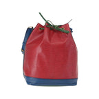 Sac Porté Épaule Louis Vuitton Tricolor Noe Handbag Large Cuir - Rouge