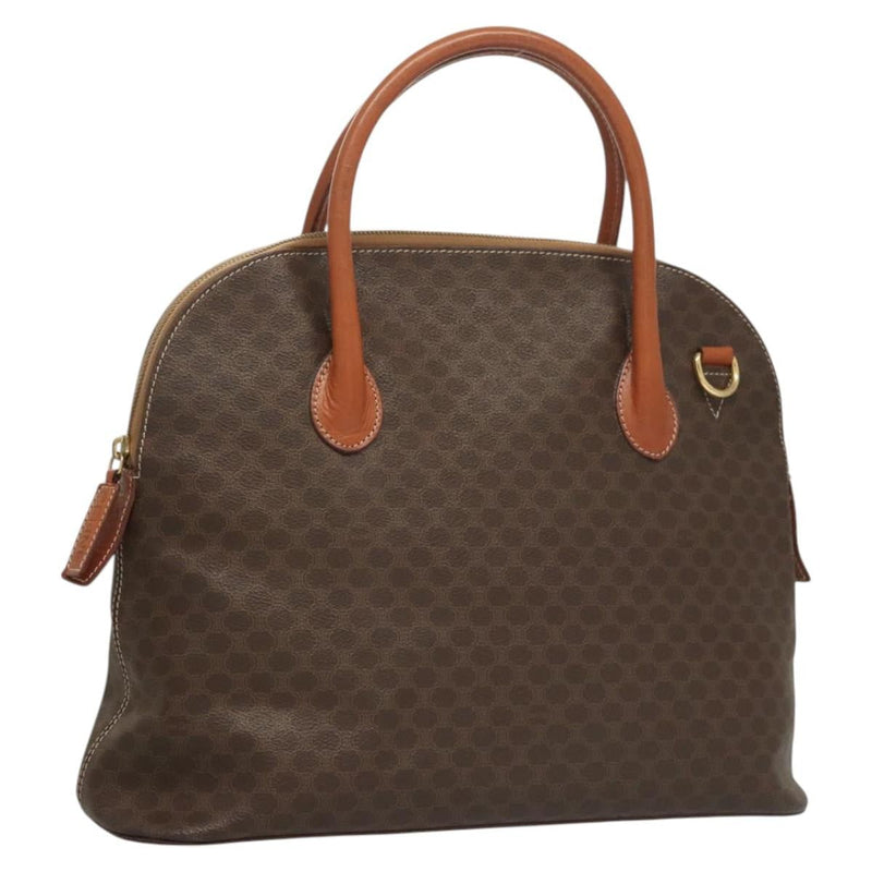 Celine Macadam Handbag Macadam with leather Large