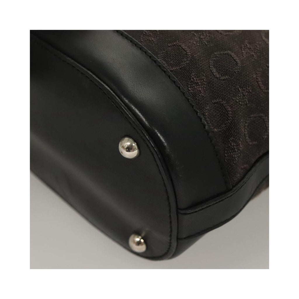 Sac À Main Celine C Macadam Handbag Toile - Noir