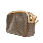 Sac Porté Épaule Celine Macadam Large Pvc - Marron