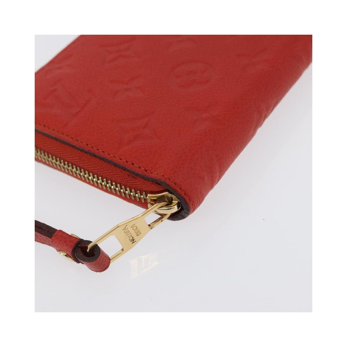 Portefeuille Louis Vuitton Portefeuille Zippy Monogramme Empreinte Cuir - Orange