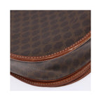 Sac Celine Macadam Shoulder Bag Toile - Marron