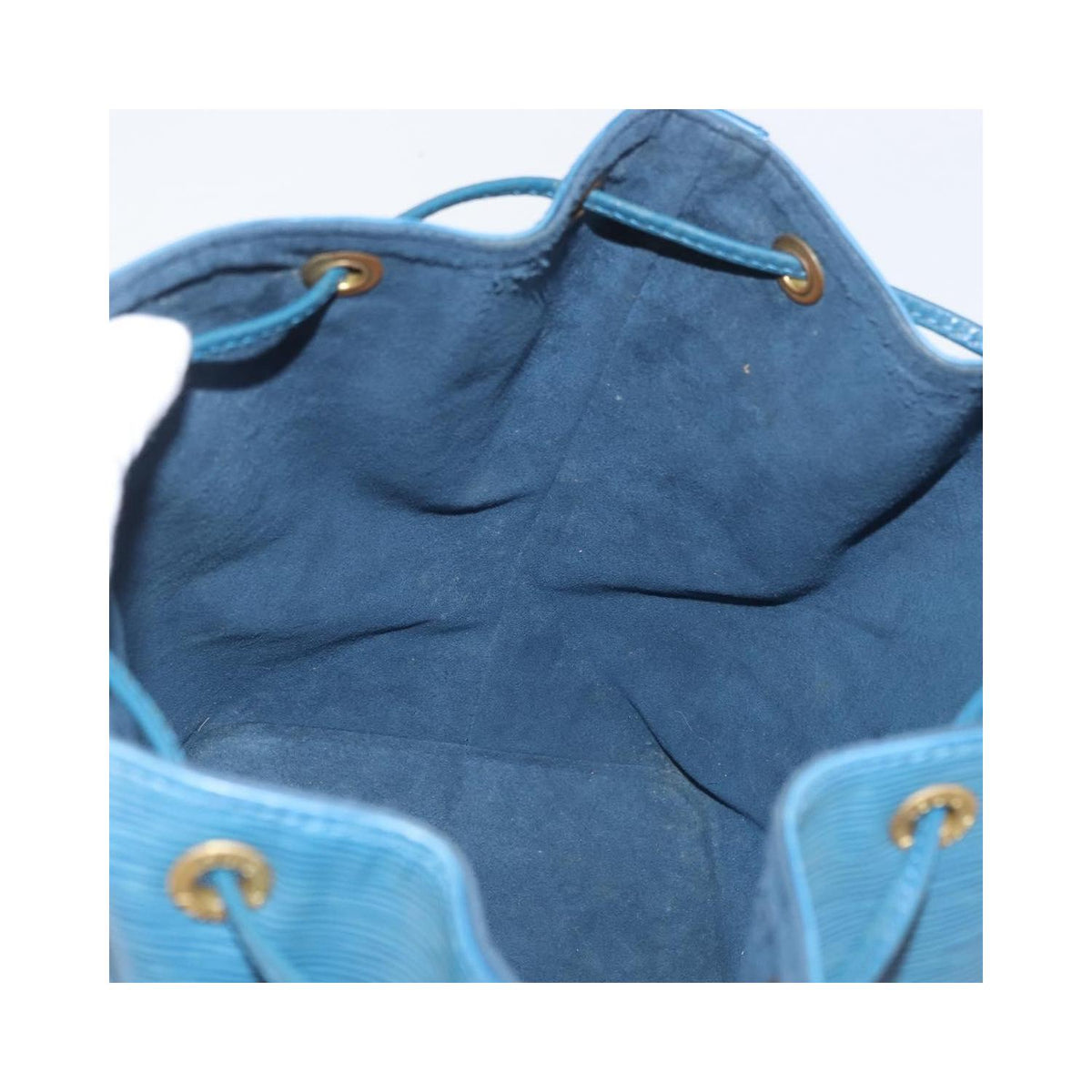 Sac Porté Épaule Louis Vuitton Petit Noe Medium Cuir - Bleu