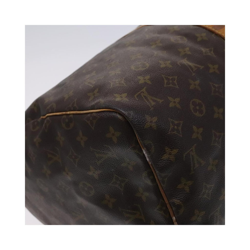 Louis Vuitton Keepall 55 canvas travel bag – brown