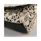 Sac Porté Épaule Chanel Floral Cc Flap Bag Cuir - Blanc
