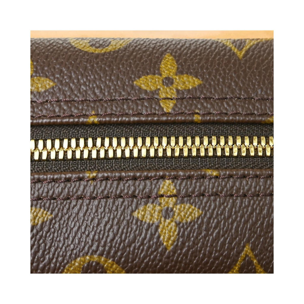 Sac À Main Louis Vuitton Deauville Mini Toile - Marron