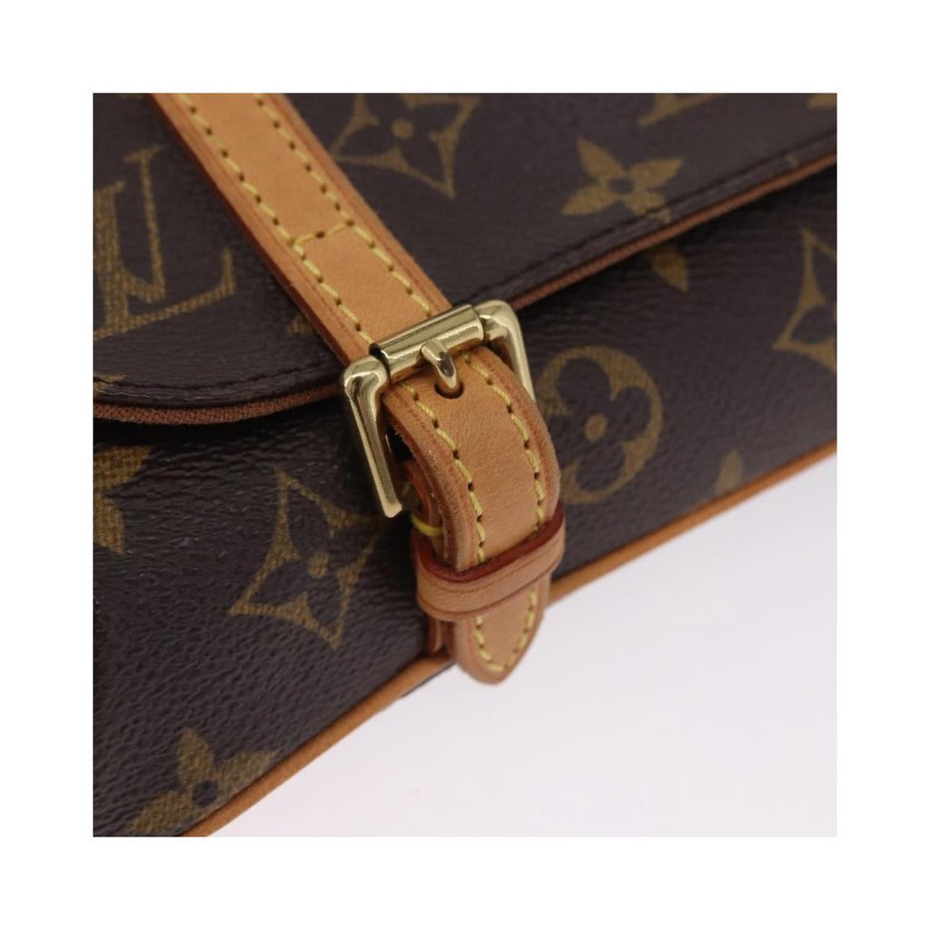 Sac À Main Louis Vuitton Marelle Waist Toile - Marron
