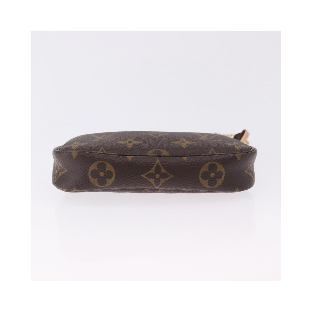 Pochette Louis Vuitton Mini Pochette Accessoires Mini Toile - Marron