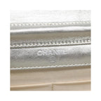 Sac Chanel Travel Line Wallet On Chain Nylon - Argent
