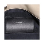 Sac À Main Chanel Just Mademoiselle Medium Cuir Verni - Beige