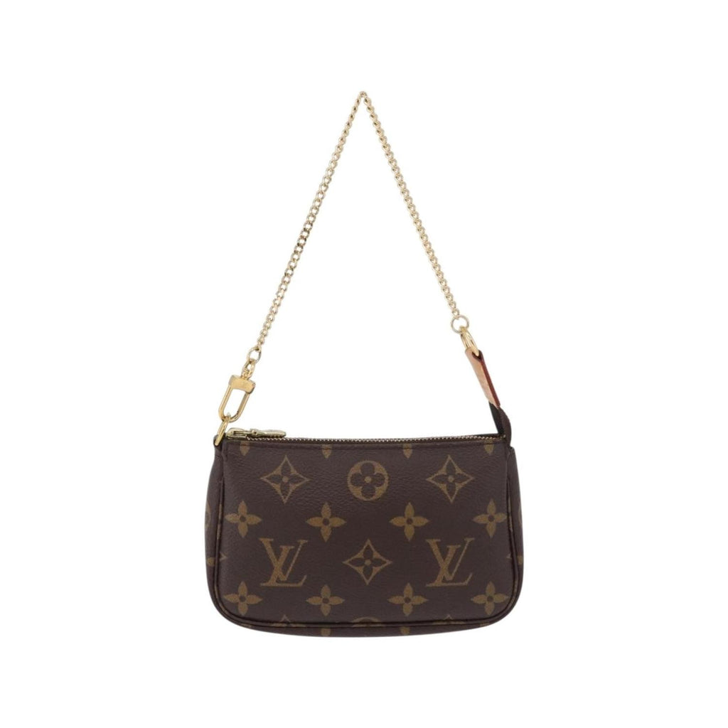 Pochette Louis Vuitton Mini Pochette Accessoires Mini Toile - Marron