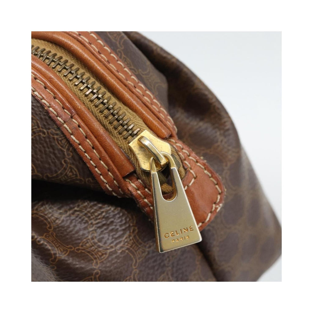 Pochette Celine C Macadam Toile - Marron