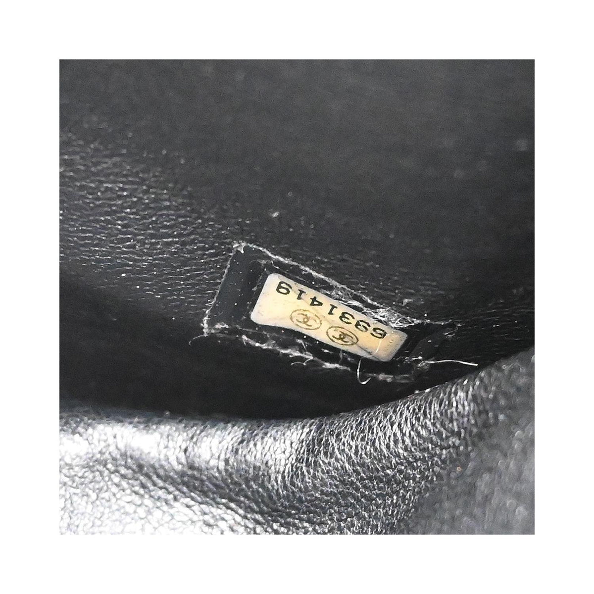 Sac Porté Épaule Chanel Reissue Flap Mini Toile - Noir