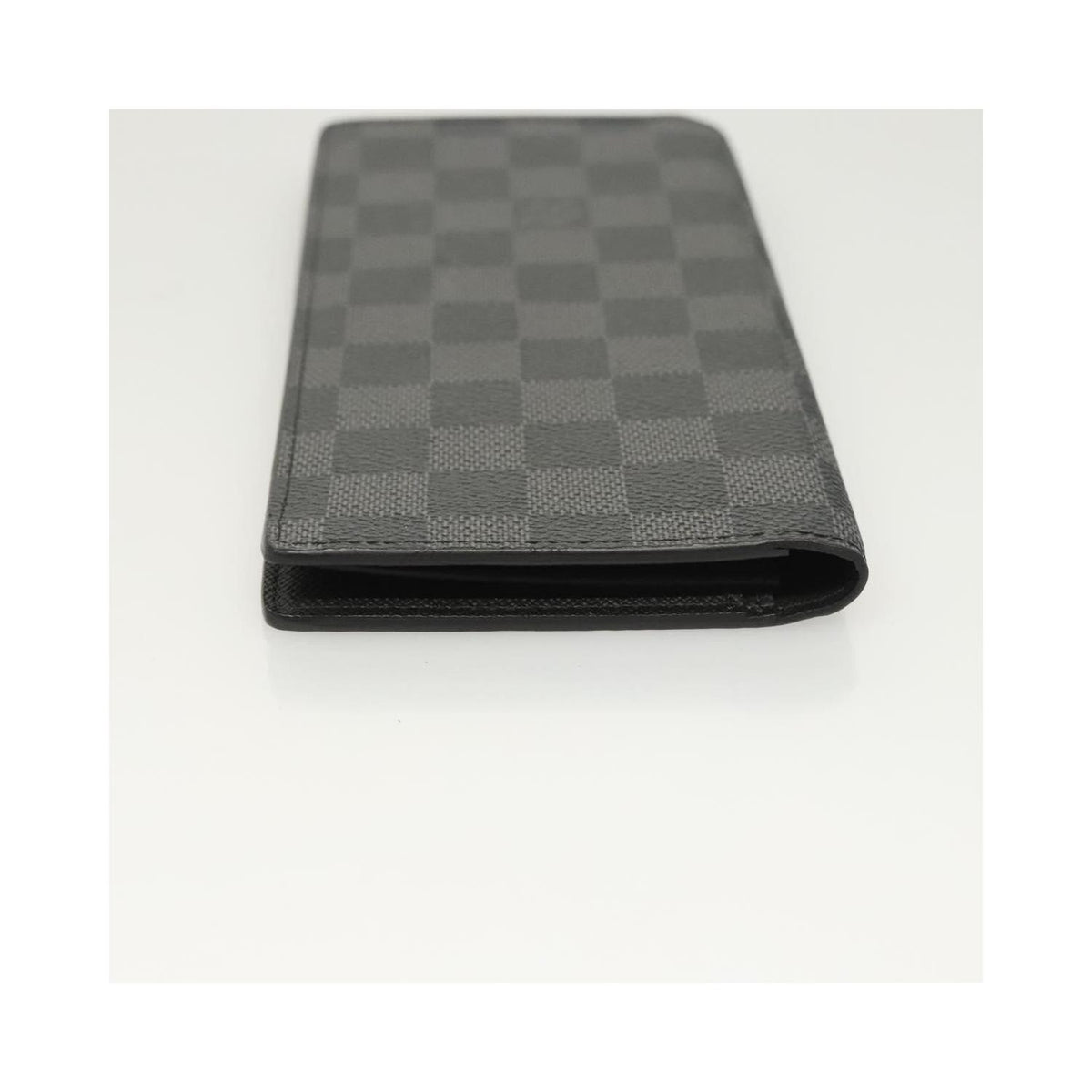 Portefeuille Louis Vuitton Brazza Long Bifold Toile - Gris