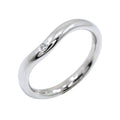 Bague Tiffany & Co. Elsa Peretti Curved Wedding Band Platinum - Argent
