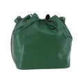 Sac Porté Épaule Louis Vuitton Petit Noe Handbag Medium Cuir - Vert