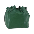 Sac Porté Épaule Louis Vuitton Petit Noe Handbag Medium Cuir - Vert