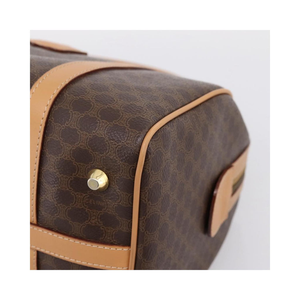 Sac À Main Celine Boston Small Pvc - Marron