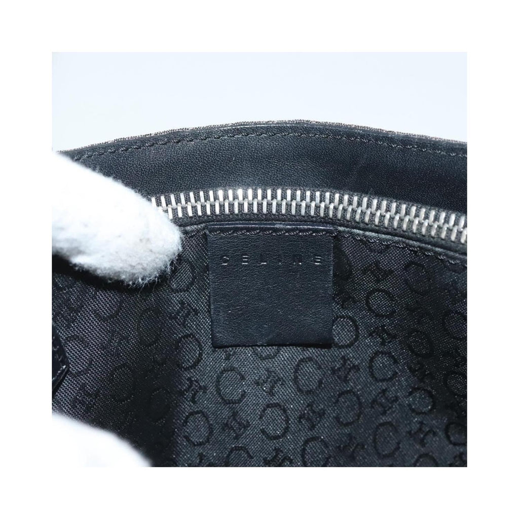 Sac À Main Celine C Macadam Handbag Toile - Noir