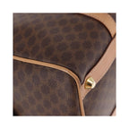 Sac À Main Celine Vintage Macadam Boston Pvc - Marron