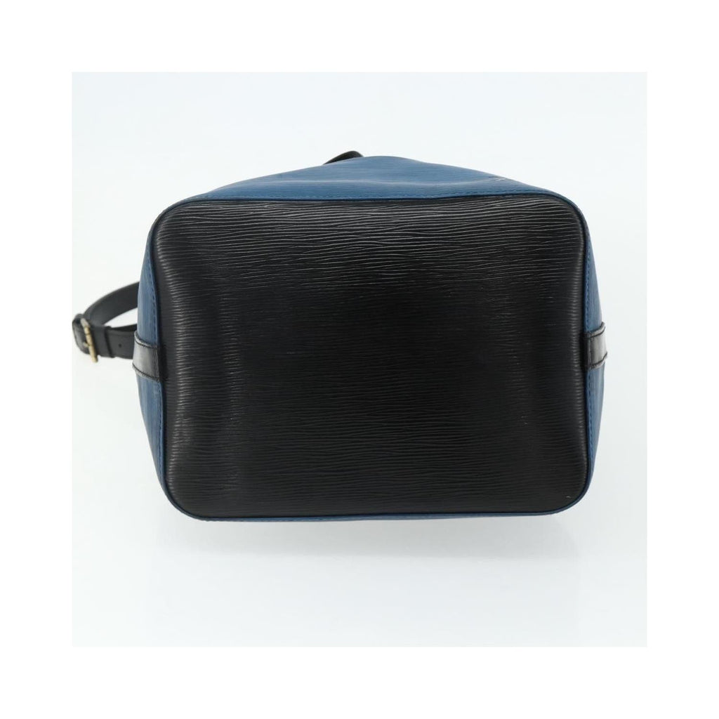 Sac Porté Épaule Louis Vuitton Bicolor Petit Noe Cuir - Bleu