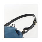 Sac Porté Épaule Louis Vuitton Bicolor Petit Noe Handbag Cuir - Bleu