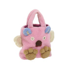 Sac À Main Gucci Children'S Flying Bear Tote Wool - Rose
