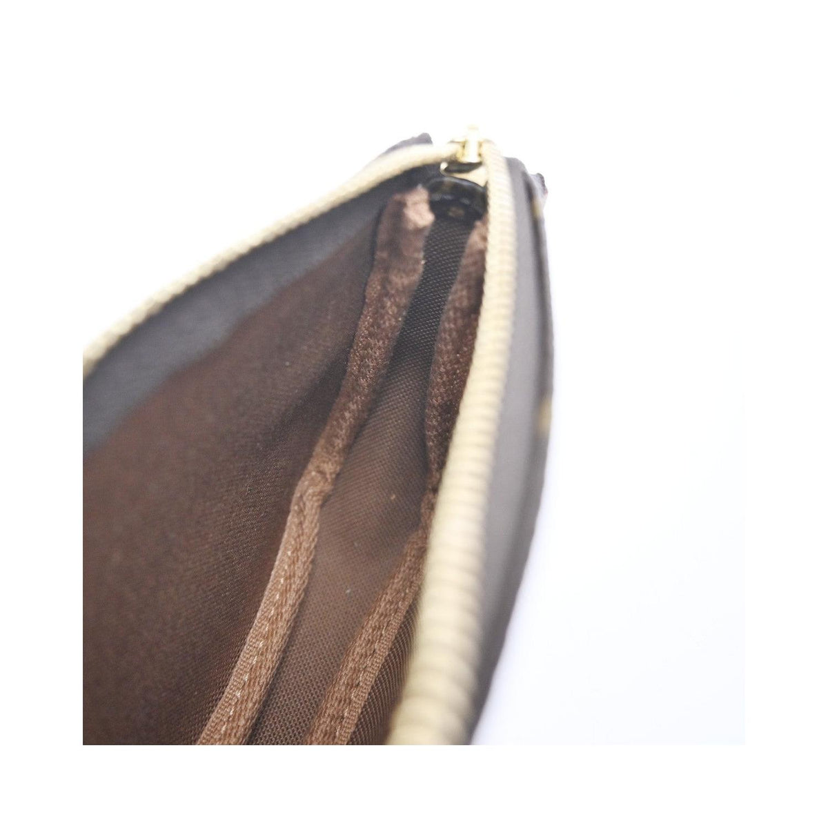Pochette Louis Vuitton Mini Pochette Accessoires Mini Cuir - Marron