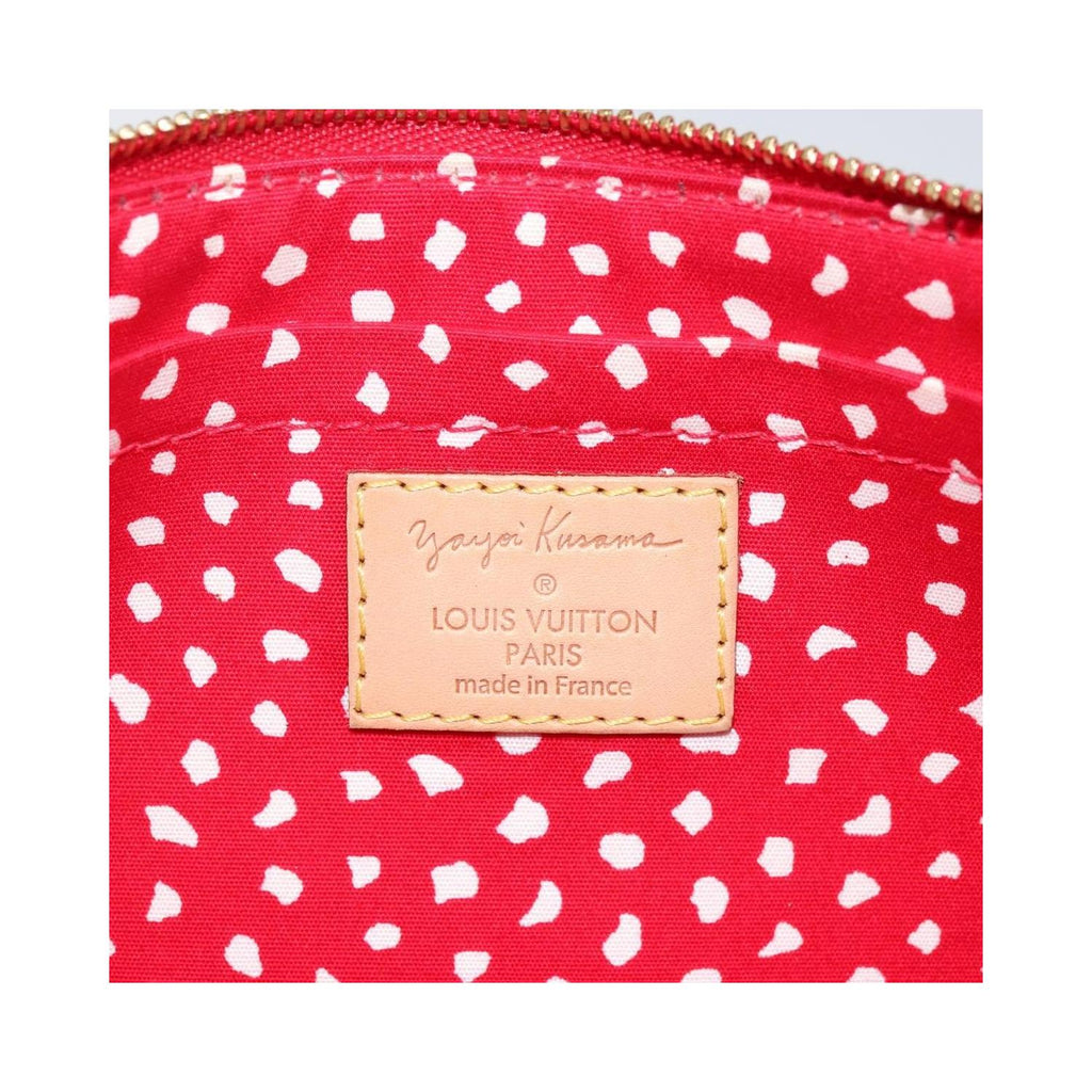 Pochette Louis Vuitton Pochette Accessoires Cuir Verni - Rouge