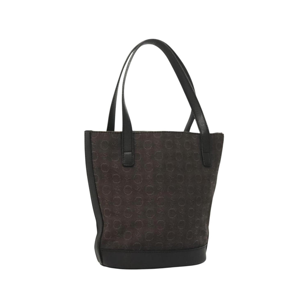 Sac À Main Celine C Macadam Handbag Toile - Noir