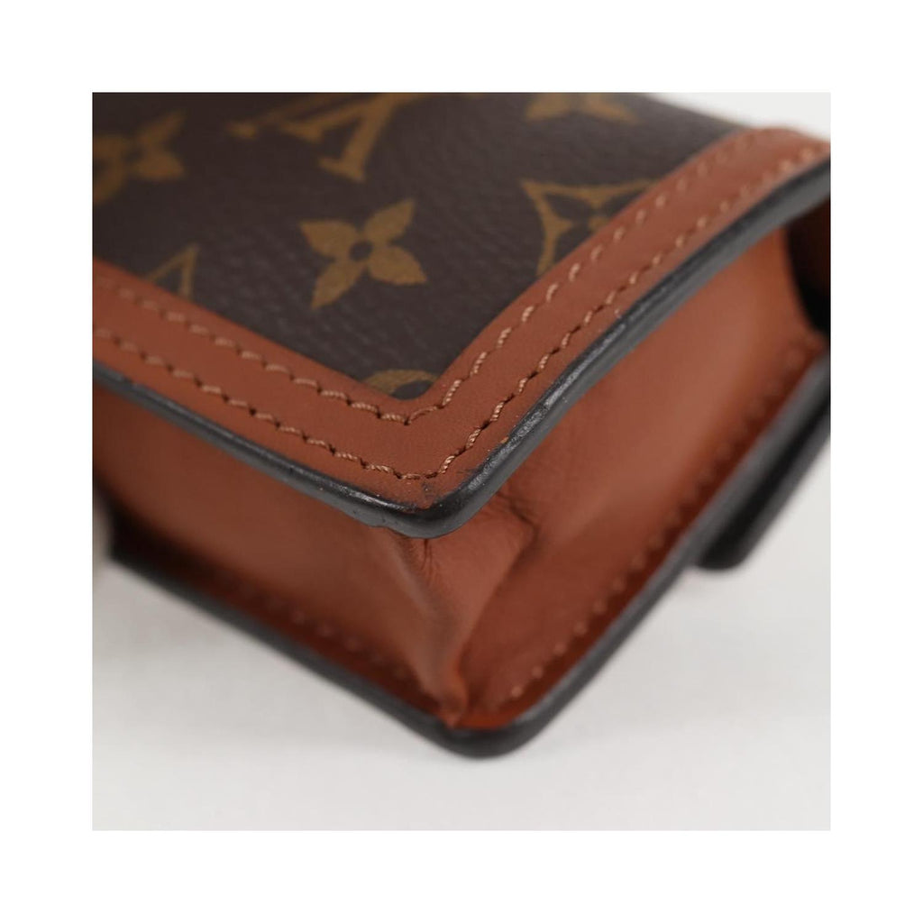 Sac Porté Épaule Louis Vuitton Dauphine Mini Toile - Marron