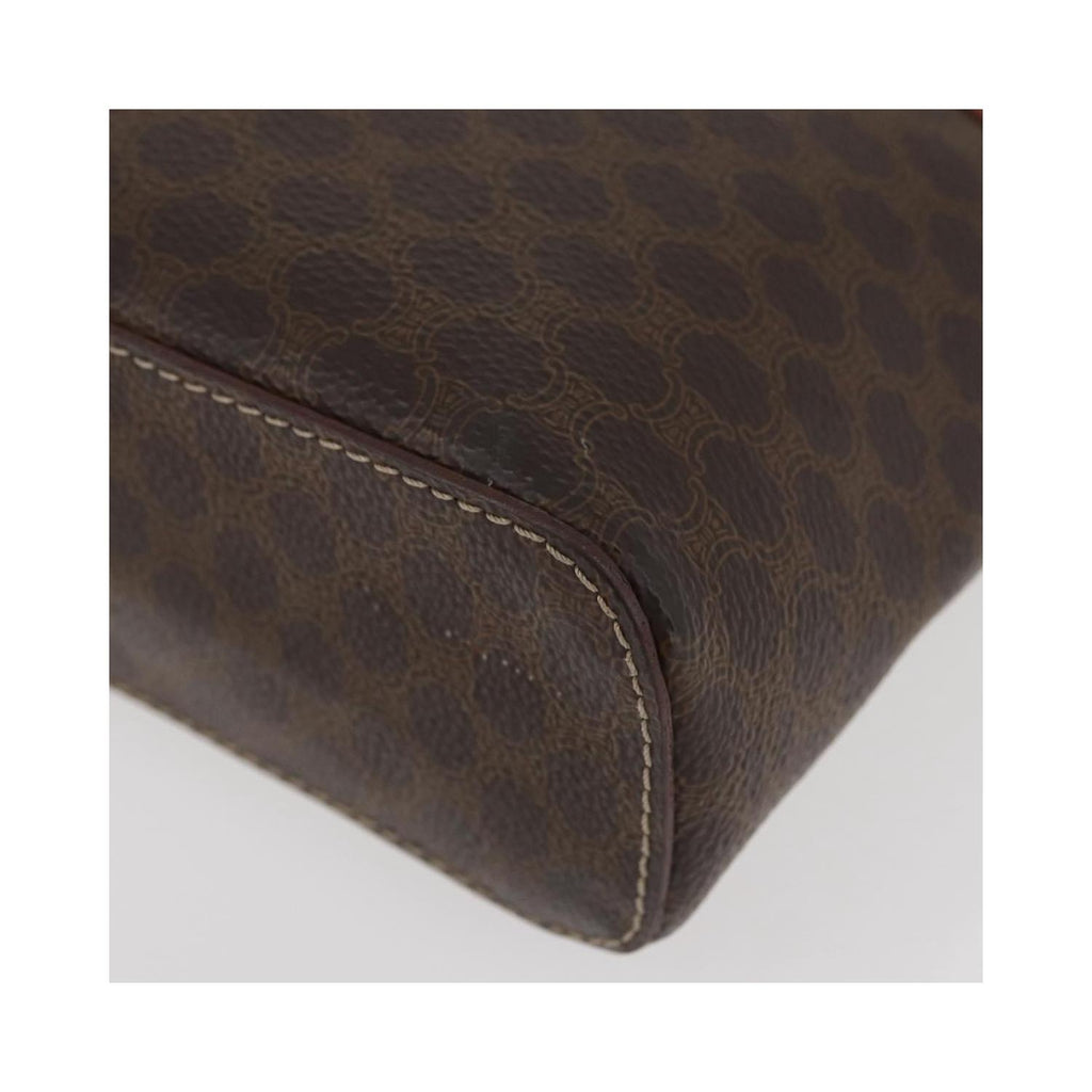 Pochette Celine Macadam Vanity Toile - Marron