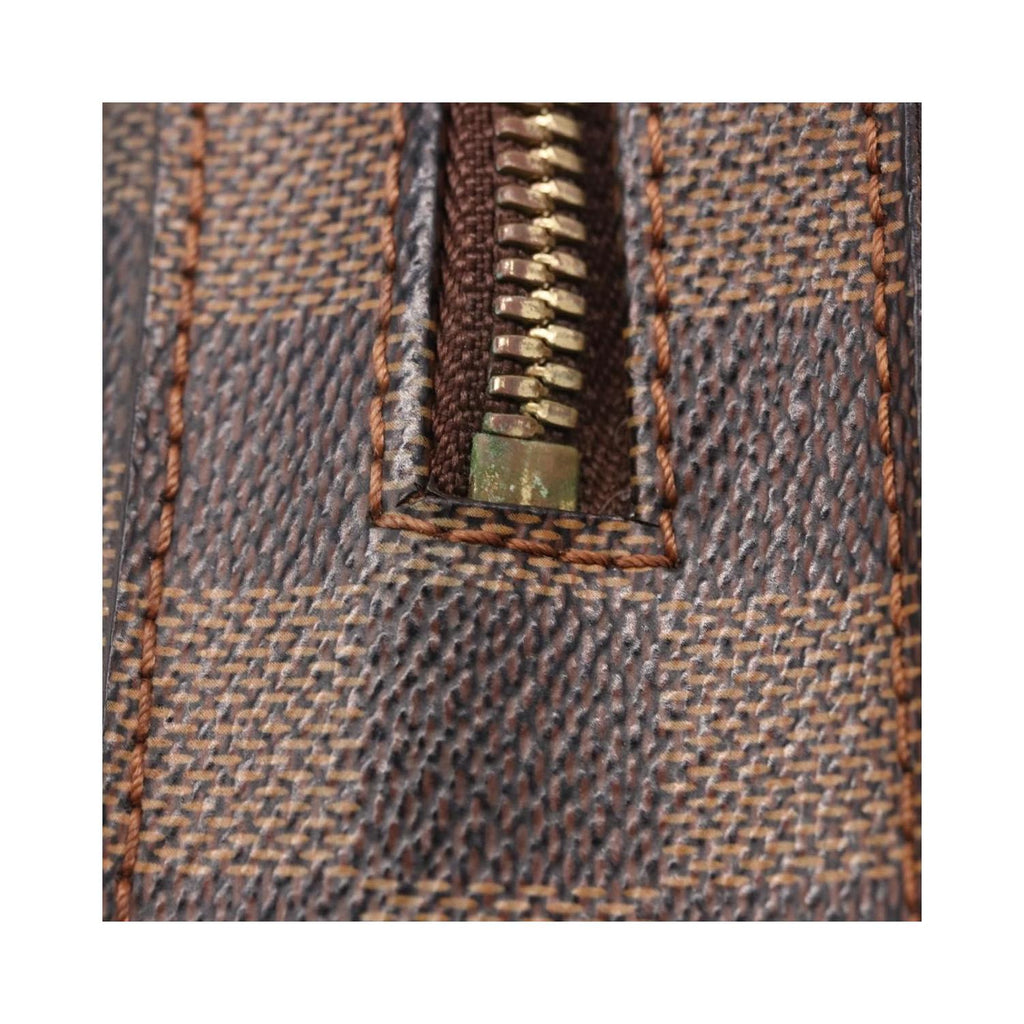Sac Porté Épaule Louis Vuitton Geronimos Waist Toile - Marron