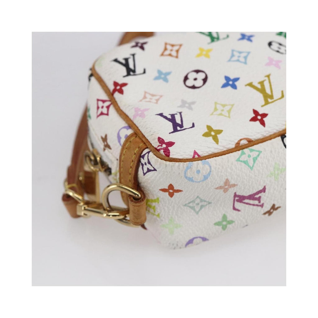 Pochette Louis Vuitton Wapity in tela - Bianca