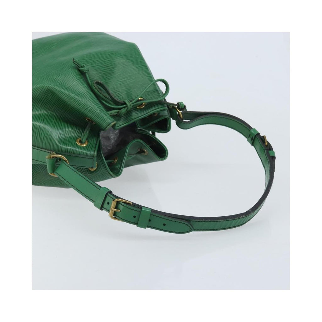 Sac Porté Épaule Louis Vuitton Petit Noe Medium Cuir - Vert